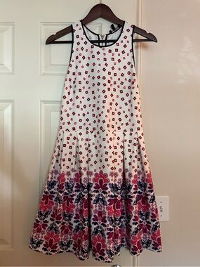 Juicy Couture Floral Print Sleeveless Dress